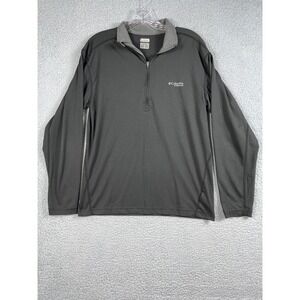 Columbia Titanium Men's Pull Over Quarter Zip Size M